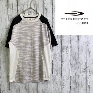 TIGORA★ティゴラ★メンズ テニス 半袖Tシャツ★サイズM　85-75