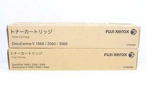 未使用 フジゼロックス 純正 トナー CT202505 ブラック 2本セット FUJI XEROX ITVUWSS94PLS-YR-L015-byebye