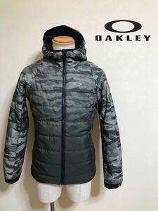 【新品】 OAKLEY ENHANCE INSULATION QUILTING JACKET オークリー 中わた ジャケット ジップパーカー トップス カモフラ 日本サイズS 長袖