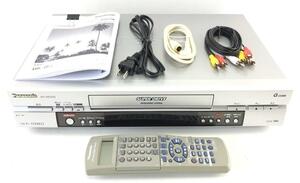 (004254)Panasonic Gコード付VHSハイファイビデオ NV-HX33G
