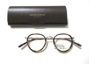 新品 限定 OLIVER PEOPLES オリバーピープルズ Limited Edition 雅 OV7940 MP-2 DM べっ甲 眼鏡 メガネ /OV26