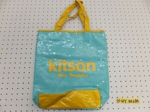 KITSON キットソン レディース スパンコール トートバッグ 水色黄色