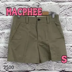 ☆9849P☆ MACPHEE ショートパンツ ベージュ