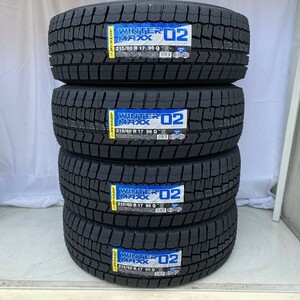 今季入荷分 2024年製 新品 ダンロップ ウインターマックス WM02 215/60R17 4本 215/60-17 スタッドレス 国内正規品 送料無料 個人宅OK