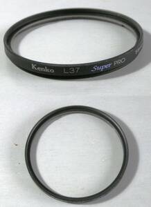 Kenko 　(586)　 美品・レンズフィルタ　58mm 　L37 Super PRO（撥水性、紫外線防止、レンズ保護）　ケンコー