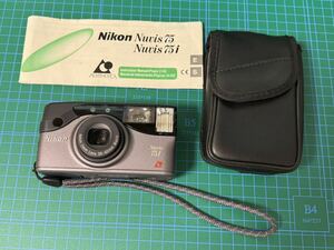 Nikon Nuvis75i フィルムカメラ 通電のみ確認済み