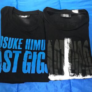 氷室京介　last gigs Tシャツ 2016 M サイズ　　BOOWY