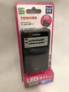 ☆TOSHIBA 東芝 ポケットラジオ TY-APR5 ブラック