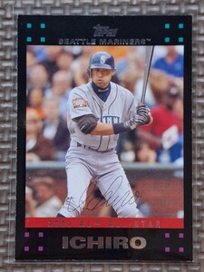 2007 Topps Update & Highlights #UH222 ICHIRO SUZUKI AL All-Star Seattle Mariners Orix BlueWave