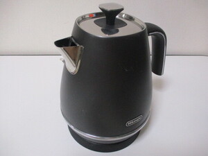 G∀16 電気ケトル デロンギ DeLonghi KBI1200J-BK 1.0L ディスティンタコレクション 検：家電 キッチン 食卓