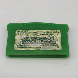 【中古】GBA）ポケットモンスターリーフグリーン(ソフト単品)[240011197370]