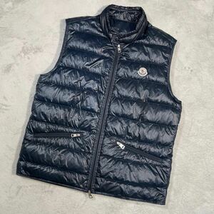 1円　極美品　 MONCLER モンクレール GUI GILET ダウンベスト　ネイビー　4サイズ　10977