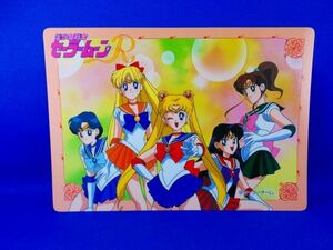 非売品 セーラームーンR ジャンボカード 9.セーラーチーム バンプレスト バンプレカード Sailor Moon