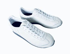 ほぼ新品!! 名作!! PATRICK NEVADA-WP WHT パトリック ネバダ ウォータープルーフ 撥水 ステアレザー size 40 日本製 MADE IN JAPAN