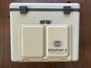 CCS　20　クーラーボックス　食器類未使用　横41㎝　縦30㎝　高34.5㎝　食中毒対策 アウトドア　キャンプ　バーベキュー　釣り　送料無料