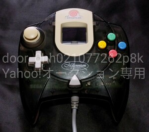 中古周辺機器 SEGA DC SMOKE SKELETON CONTROLLER MILLENNIUMver. ドリームキャスト専用コントローラー BKクリア HKT-7700 動作確認済み 