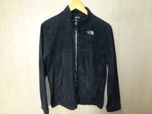 n87◆THE NORTH FACE ジップアップフリース◆ザ・ノースフェイス ボーイズ サイズXL ブラック ジップインジップ対応 2016s アウトドア 6C