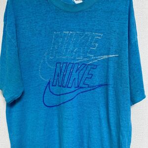 レア 80s 90s USA製 ビンテージ ヴィンテージ Tシャツ tee アメリカ製 古着 NIKE ナイキ ロゴ スウッシュ ボロ ジャンク 名作 バンド 70s