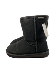 BEARPAW◆ブーツ/US8/GRY/スウェード/608LW