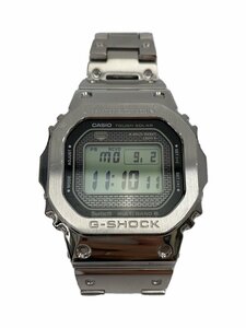 CASIO◆ソーラー腕時計・G-SHOCK/デジタル/ステンレス/SLV/SLV/SS