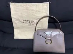 CELINE ブラウン ハンドバッグ 保存袋付き