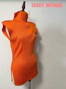 O0069★8 高級 PLEATS PLEASE ISSEY MIYAKE イッセイミヤケ ストレッチ ブラウス JPタグ 正規番号PP72-JK603 vintage archive