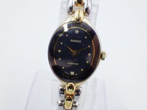 358406/①【1円スタート】RADO ラドー 稼動品 153.3650.2 FLORENCE フローレンス レディース 時計 クオーツ ケース19mm