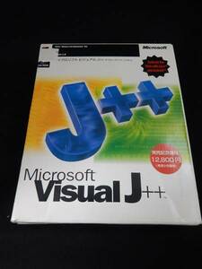 NA-302●Microsoft Visual J++ Ver 1.0 開発/箱入 /希少