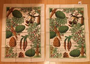 ☆即決！未使用　Michel Design Works Spruce Cotton Kitchen Towel, Green☆ミッシェルデザインワークス