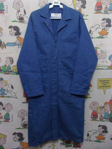 オールド UNIVERSAL OVERALL CHICAGO STONE CUTTER ヘリンボーン ワーク コート 36 80s90s SANFORIZED100%COTTON VINTAGE WORK WEAR US古着