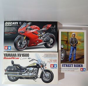 タミヤ 1/12 オートバイ ドゥカティ1199 パニガーレS ヤマハ XV1600 ロードスターカスタム ストリートライダー バイク プラモデル