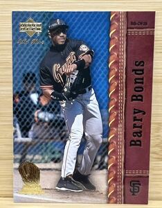 2001 Upper Deck Gold Glove バリー・ボンズ Barry Bonds #68