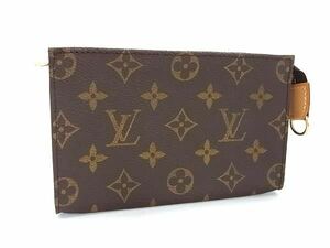 1円 ■新品■未使用■ LOUIS VUITTON ルイヴィトン モノグラム バケット用ポーチ マルチケース 小物入れ レディース ブラウン系 AY4810