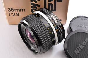 Nikon Ai-S NIKKOR 35mm F2.8　35/1:2.8　ニコン　AISニッコール　MFレンズ　#1891