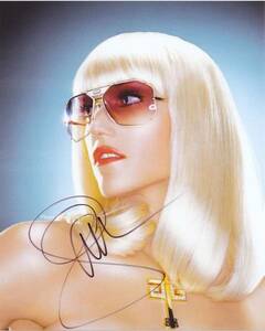 No Doubt　グウェン・ステファニー Gwen Stefani サイン フォト　他、1枚大きなサイズの写真付き