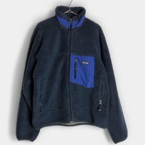 【2008年製】patagonia レトロX フリースジャケット ネイビー