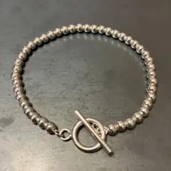 SILVER925 BALL CHAIN BRACELET/シルバー/ブレス