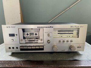 Marantz マランツ TD3000 ステレオカセットデッキ 通電のみOK ▼ジャンク品