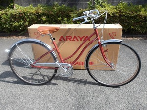 デッドストック☆ARAYA　アートフレックス　２７型シングル　茶系　アラヤ　新家