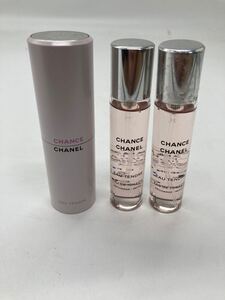 ※ CHANEL シャネル　 チャンス　オータンドゥル　 ツィスト& スプレイ　オードゥトワレット　リフィル2本付