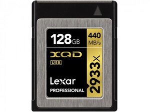 【レンタル・１日】Lexar　XQDカード128GB　NIKON　SONY　PANA　LXQD128CRBJP2933 [128GB]　￥500