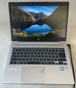 中古ノートパソコン★Windows10★hp Core i5-8365U/@1.90GHz/8GB/M.2 128GB/14インチ★