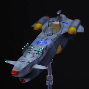 ふしぎの海のナディア 万能潜水艦 ノーチラス号 コトブキヤ 1/1000 第二世代型惑星間航行用亜光速宇宙船ヱルトリウム 塗装済 完成品