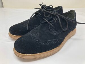 ◆COLEHAAN　コールハーン　ルナランド　スニーカー　ブラック　7.５M　中古◆14653