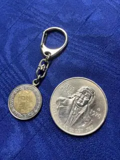 メキシコ　銀貨　1978 ホセモロス　キーホルダー