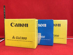 レトロPC_ CANON CLC300 PXXEL EPO 用　純正トナー　イエロー　2本　シアン　1本_0290