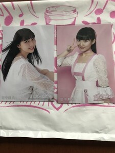 田中美久 2種セット 生写真 ジワるDAYS 通常盤封入特典 AKB48 硬化ケース付き HKT48 アイズワン