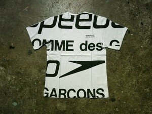 COMME des GARCONS ×Speedo ロゴプリントカットソー コムデギャルソン スピード社