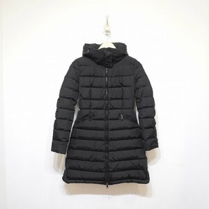 MONCLER (00) FLAMMETTE GIUBBOTTO ダウンコート ダウンジャケット ロング モンクレール フラメッテ レディース 黒 ブラック I9-2