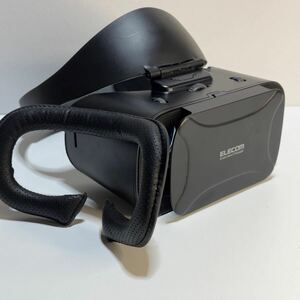 【完動品】VRゴーグル メガネ対応 VRG-GVSB01BK iPhone Android エレコム (970)